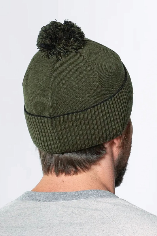 Шапка на флисе Paul & Shark logo-badge - Khaki