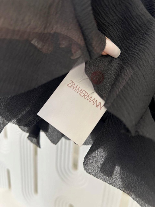 Женское чёрное платье Zimmermann Premium - Black