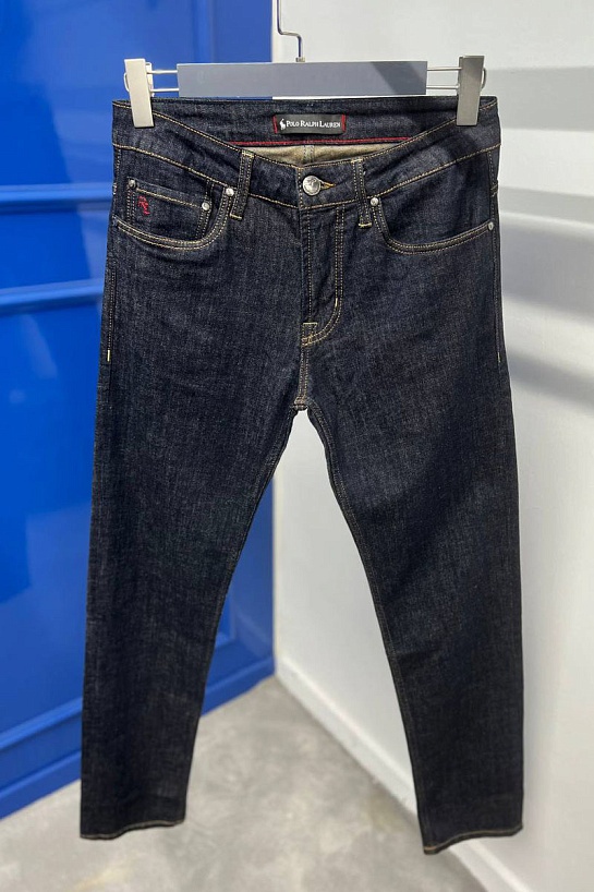 Мужские джинсы тёмно-синего цвета Polo Ralph Lauren regular fit
