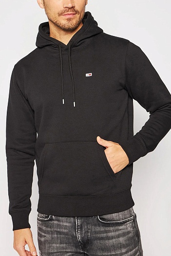 Мужское худи Tommy Hilfiger чёрного цвета   
