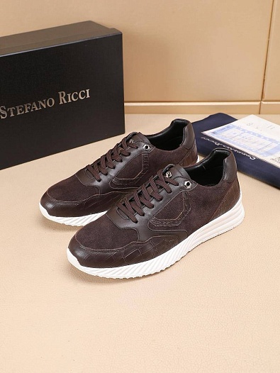 Мужские комбинированные кроссовки Stefano Ricci   