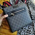 Кожаная сумка Gucci GG Black Small messenger bag 21x23 см