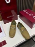 Женские замшевые лоферы Gucci GG premium
