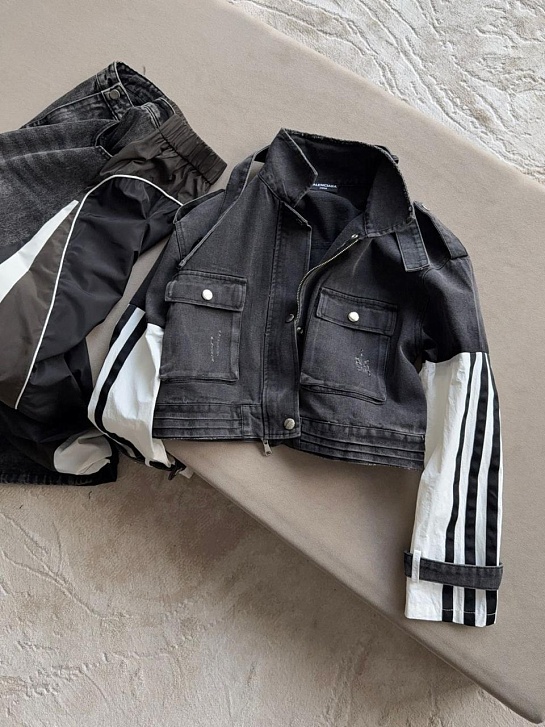 Женская джинсовая куртка Balenciaga