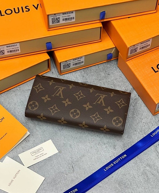 Кожаный кошелек Louis Vuitton Sarah Premium 19x10.5x2.5 см