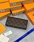 Кожаный кошелек Louis Vuitton Sarah Premium 19x10.5x2.5 см