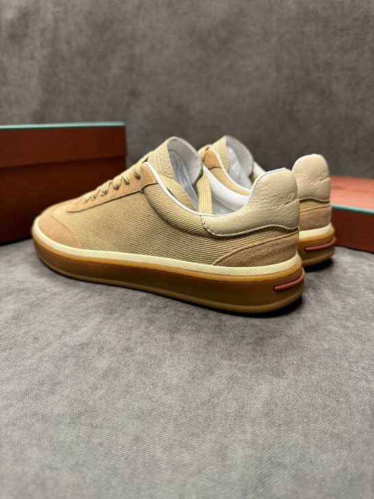 Мужские кроссовки Loro Piana Tennis Walk - Beige