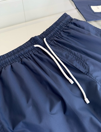 Мужские шорты Brunello Cucinelli Premium - Navy   
