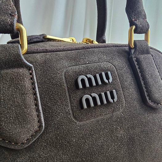Замшевая сумка MIU MIU 23x13 см (2 расцветки)   