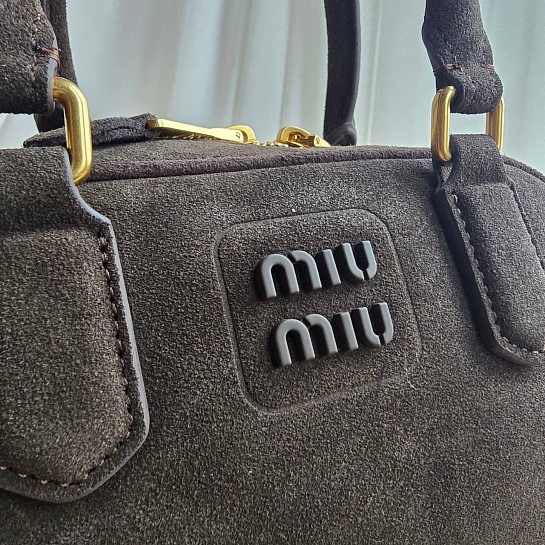 Замшевая сумка MIU MIU 23x13 см (2 расцветки)