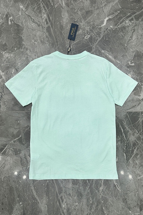 Бирюзовая футболка Роlо Ralрh Lаurеn basic