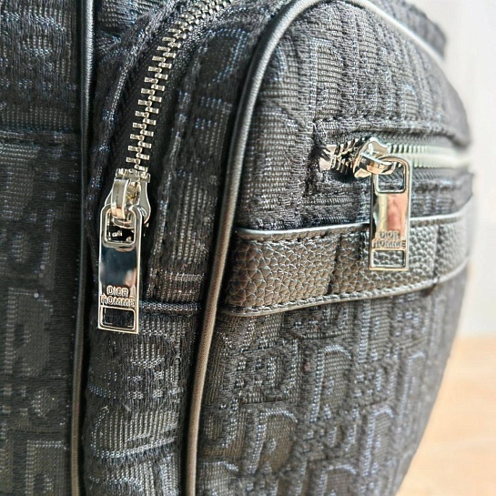 Рюкзак Dior Oblique Jacquard 39x30 см - Black