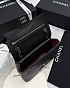 Кожаная сумка Chanel Flap premium 20x13x6 см