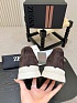 Мужские кроссовки Zegna Triple Stitch Alligator - Brown