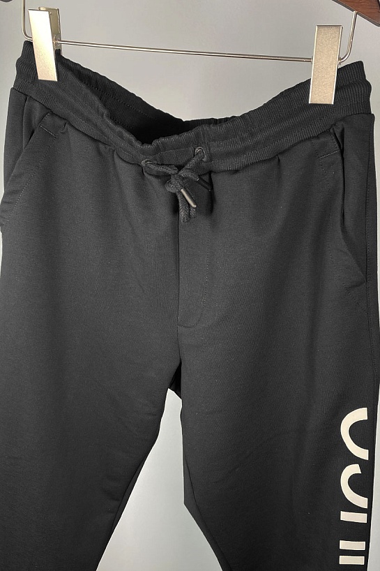 Мужские чёрные штаны Hugo Boss