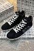Замшевые кроссовки с мехом Premiata high-top - Black