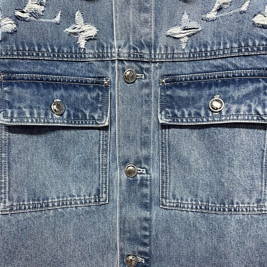 Джинсовая куртка Louis Vuitton Premium - Indigo Blue