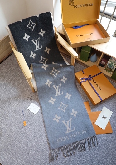 Шарф Louis Vuitton Reykjavik Gradient premium 200x48 см   