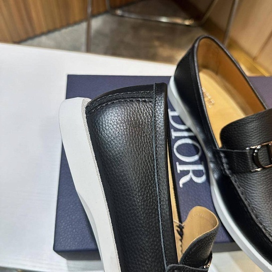 Мужские кожаные лоферы Dior