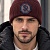 Шапка Stefano Ricci logo-embroidered - Burgundy