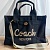 Женская сумка Coach tote 34x24 см (4 расцветки)