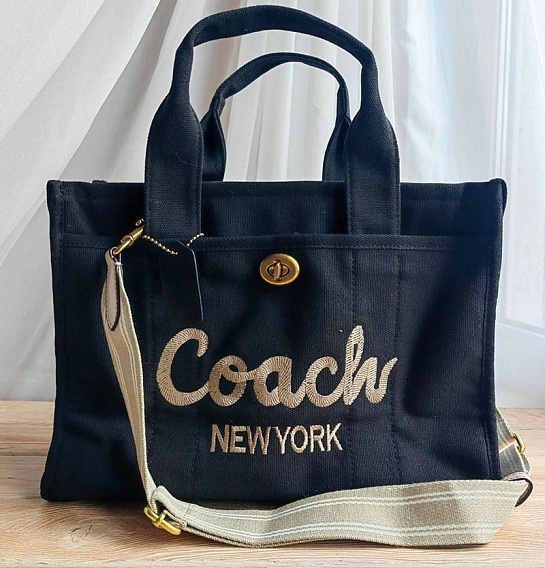 Женская сумка Coach tote 34x24 см (4 расцветки)
