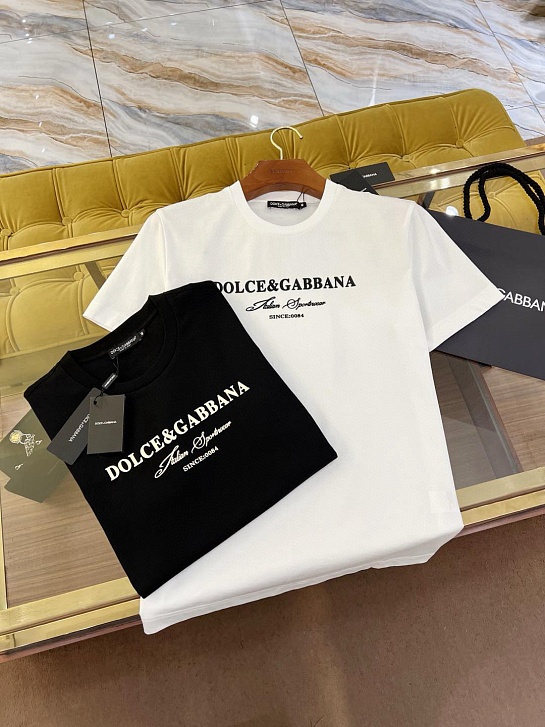 Мужская футболка Dolce & Gabbana Premium - White
