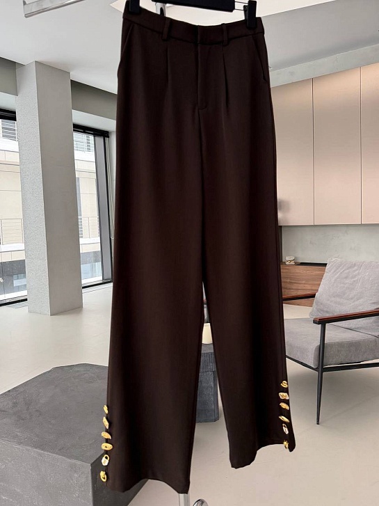 Женские брюки Schiaparelli premium - Brown