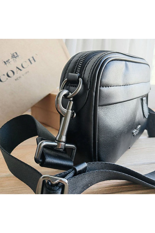 Кожаная сумка Coach Graham 25x18 см (3 расцветки)