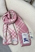 Шарф Burberry Check premium 182x30 см - Pink