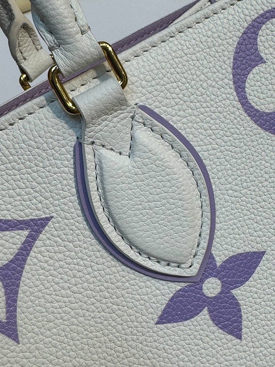 Женская кожаная сумка Louis Vuitton Onthego MM Premium 35x27x14 см