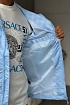 Ветровка голубого цвета Louis Vuitton Damier Spread Windbreaker