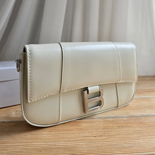Кожаная сумка Balenciaga Hourglass 22x13 см   
