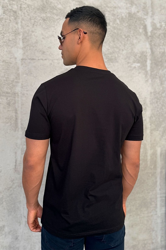 Чёрная мужская футболка Christian Dior Atelier