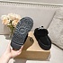 Замшевые женские слиперы с мехом UGG Funkette Platform