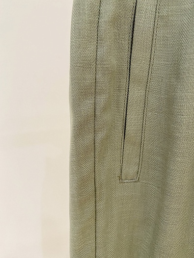 Шорты цвета хаки Zegna premium   