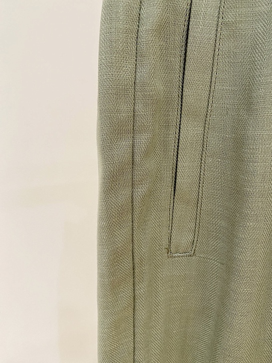 Шорты цвета хаки Zegna premium