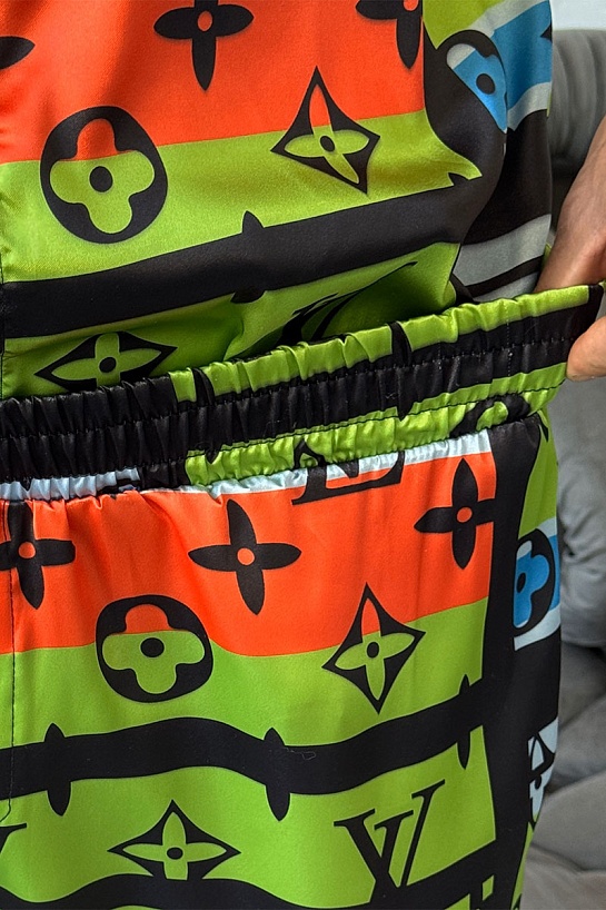 Мужские шорты Louis Vuitton Monogram All-over