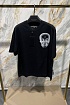 Чёрная оверсайз футболка Philipp Plein x-ray skull