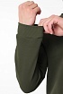 Свитшот зелёного цвета Hugo Boss Westart logo-patch