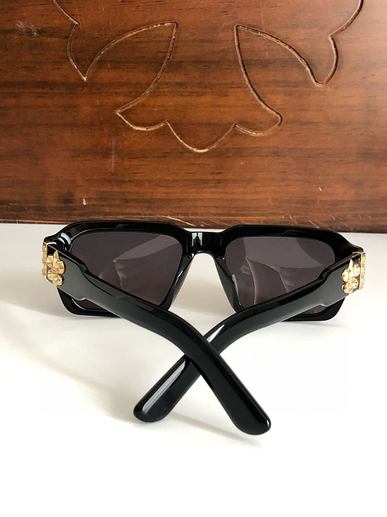 Солнцезащитные очки Chrome Hearts square-frame - Black