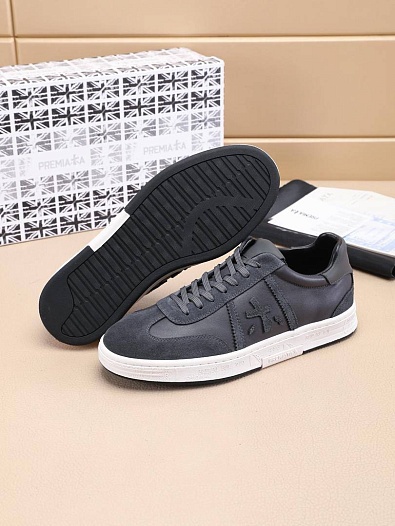 Комбинированные кроссовки Premiata Bonnie - Grey   