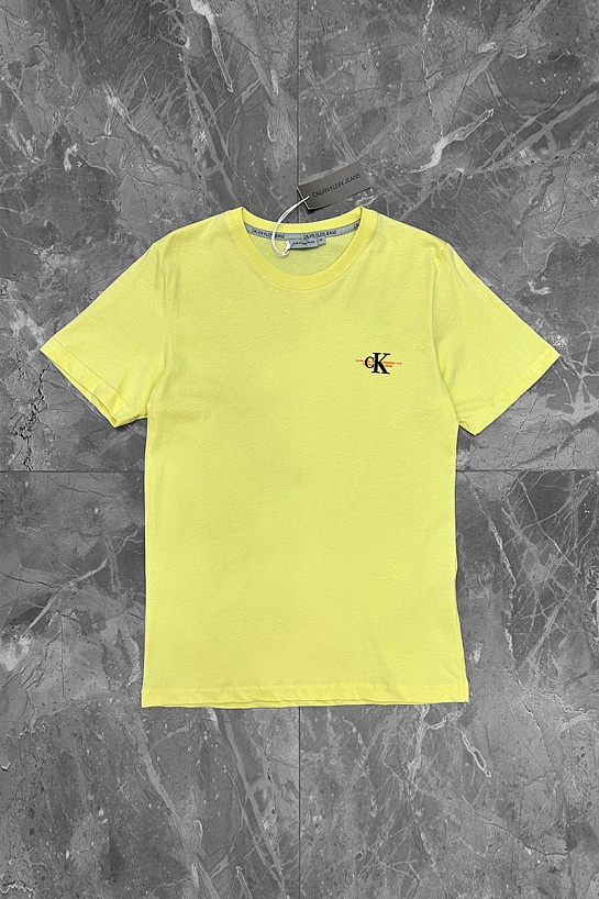Мужская жёлтая футболка Calvin Klein Urban Graphic
