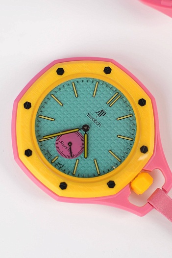 Часы Audemars Piguet x Swatch "Royal Pop" Otg Roz premium   