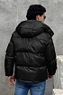 Пуховик чёрного цвета Moncler Montbeliard