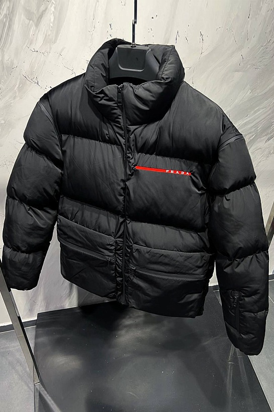 Мужская куртка со съёмными рукавами Prada Linea Rossa