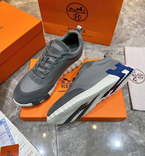 Мужские кроссовки Hermes Bouncing - Grey   