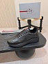 Кожаные кроссовки с мехом Prada America's Cup