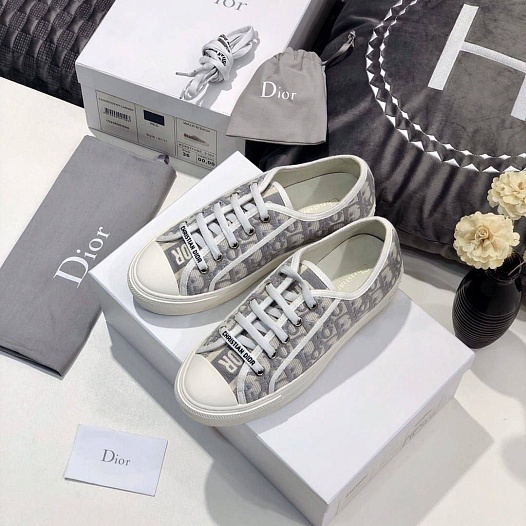Женские кроссовки Dior Walk'n'Dior Oblique motif   