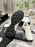Женские кожаные кроссовки белого цвета Chanel premium